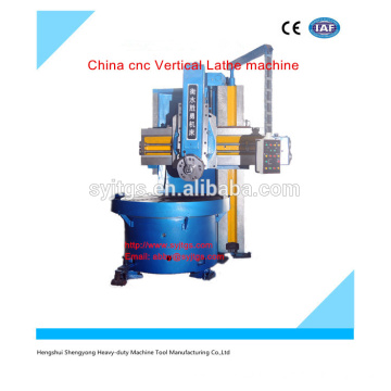 CNC lathe machine China cnc Vertical Lathe machine price for hot sale in stock